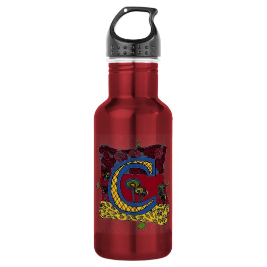 Brief C Waterfles (Voorkant)