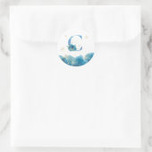 *~* BRIEF C - Zee Ocean Beach Envelope Sticker (Tas)
