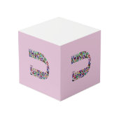 Brief "CHAF" Kubus (Achter hoekig)