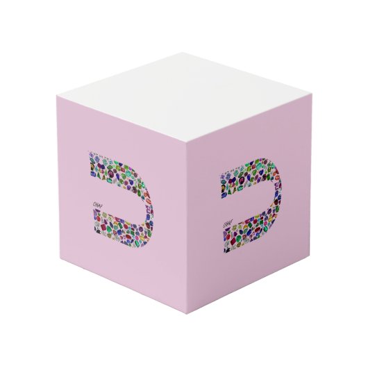 Brief "CHAF" Kubus (Achter hoekig)