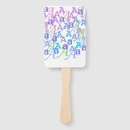 Brief Confetti "A" Handwaaier