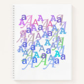 Brief Confetti "A" Notitieboek (Voorkant)