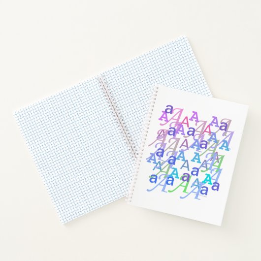 Brief Confetti "A" Notitieboek (Binnen)