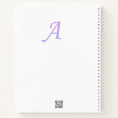 Brief Confetti "A" Notitieboek (Achterkant)