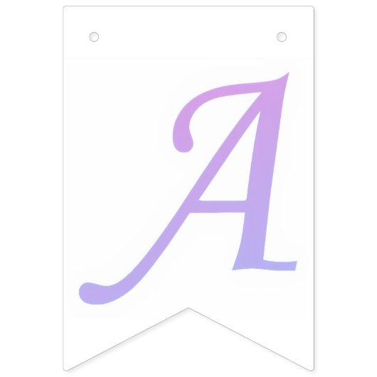 Brief Confetti "A" Vlaggetjes (Tweede vlag)