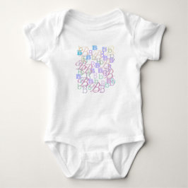 Brief Confetti "B" Baby romper