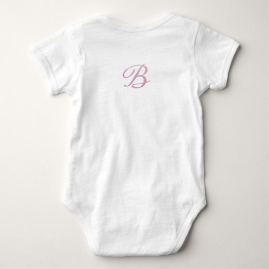 Brief Confetti "B" Baby romper (Achterkant)