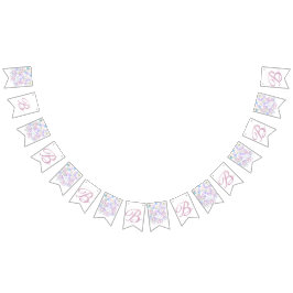 Brief Confetti "B" Vlaggetjes
