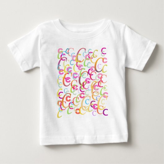 Brief Confetti "C" (Voorkant)