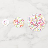 Brief Confetti "C" (Voorkanten)