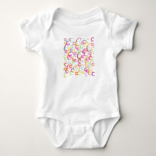 Brief Confetti "C" Baby romper