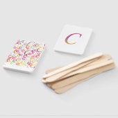 Brief Confetti "C" Handwaaier (Niet-gemonteerd)