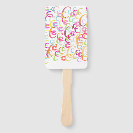 Brief Confetti "C" Handwaaier