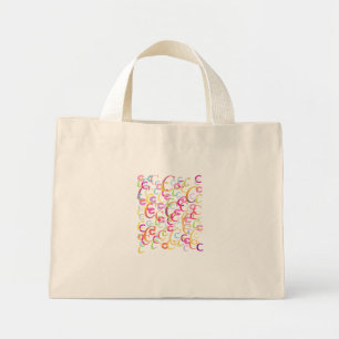Brief Confetti "C" Mini Tote Bag