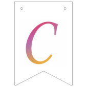 Brief Confetti "C" Vlaggetjes (Tweede vlag)