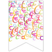 Brief Confetti "C" Vlaggetjes (Eerste vlag)