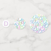 Brief Confetti "D" (Voorkanten)