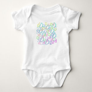 Brief Confetti "D" Baby romper