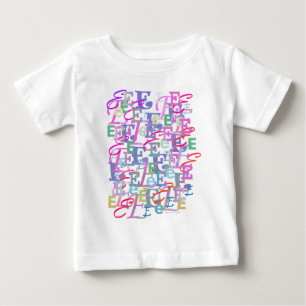 Brief Confetti "E"