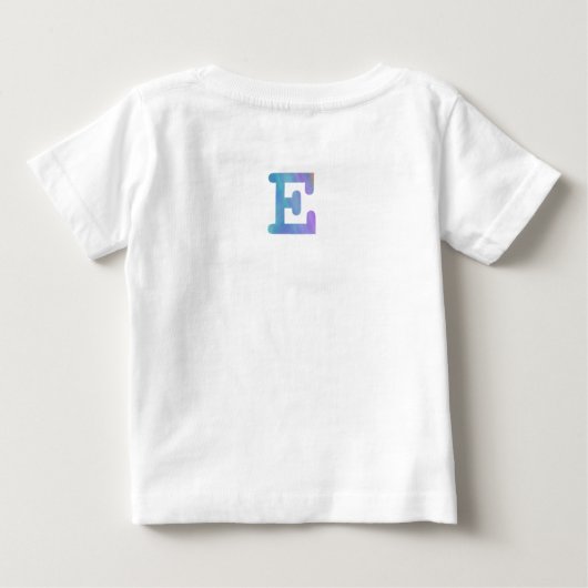 Brief Confetti "E" (Achterkant)