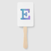 Brief Confetti "E" Handwaaier (Achterkant)
