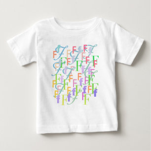 Brief Confetti "F"