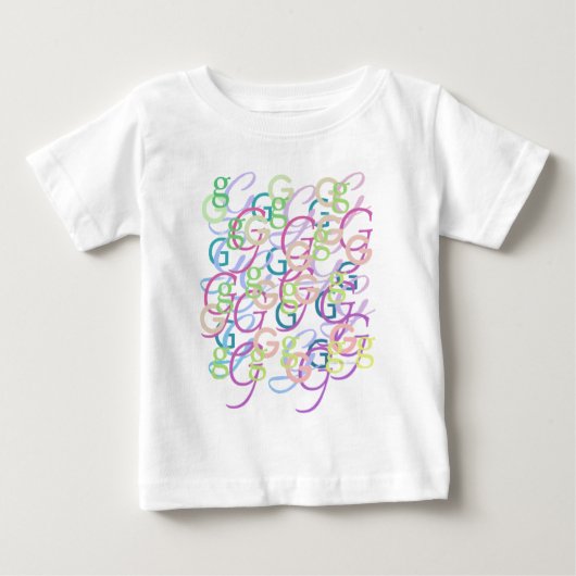 Brief Confetti "G" (Voorkant)