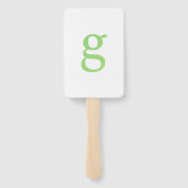 Brief Confetti "G" Handwaaier (Achterkant)