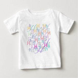 Brief Confetti "H"