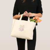 Brief Confetti "H" Mini Tote Bag (Voorkant (product))