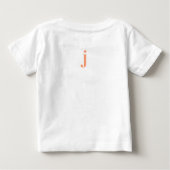 Brief Confetti "J" (Achterkant)
