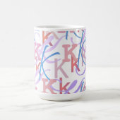 Brief Confetti "K" Koffiemok (Center)
