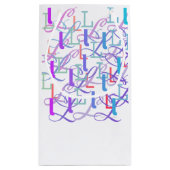 Brief Confetti "L" Klein Cadeauzakje (Achterkant)