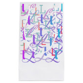 Brief Confetti "L" Klein Cadeauzakje (Voorkant)