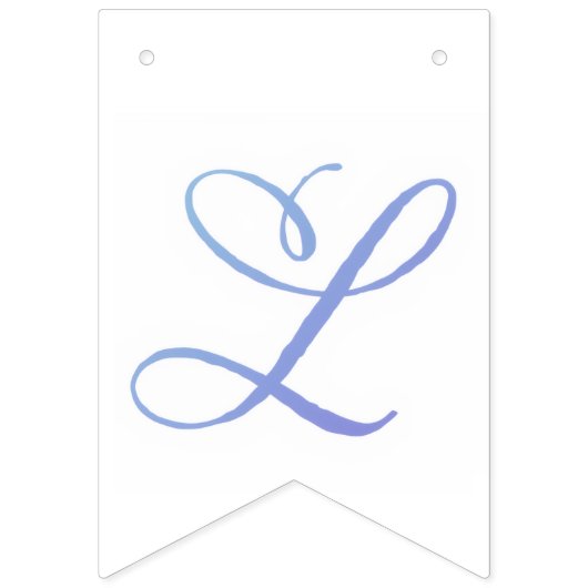 Brief Confetti "L" Vlaggetjes (Tweede vlag)