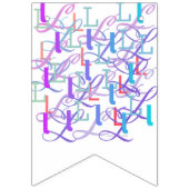 Brief Confetti "L" Vlaggetjes (Derde vlag)