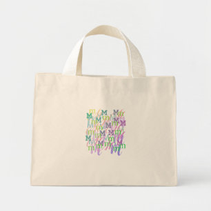 Brief Confetti "M" Mini Tote Bag