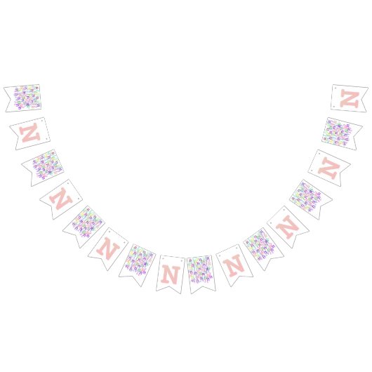 Brief Confetti "N" Vlaggetjes (Alle)