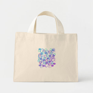 Brief Confetti "O" Mini Tote Bag