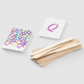 Brief Confetti "Q" Handwaaier (Niet-gemonteerd)