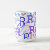 Brief Confetti "R" Koffiemok (Center)