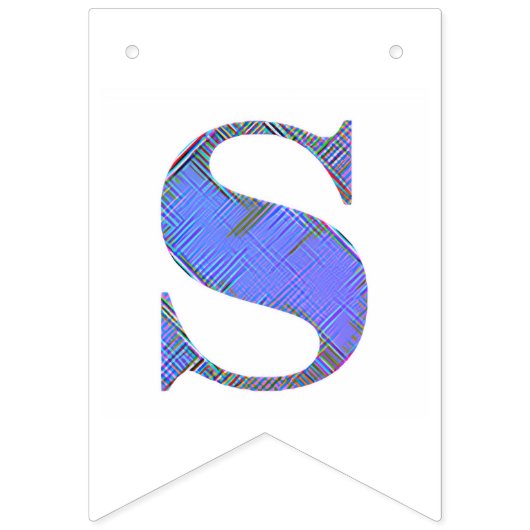 Brief Confetti "S" Vlaggetjes (Tweede vlag)