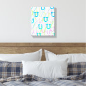 Brief Confetti "U" Canvas Afdruk (Insitu (Slaapkamer))