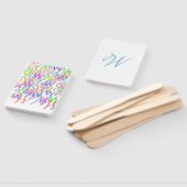 Brief Confetti "W" Handwaaier (Niet-gemonteerd)