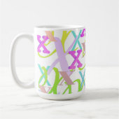 Brief Confetti "X" Koffiemok (Links)