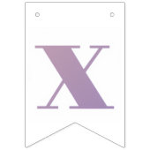 Brief Confetti "X" Vlaggetjes (Tweede vlag)