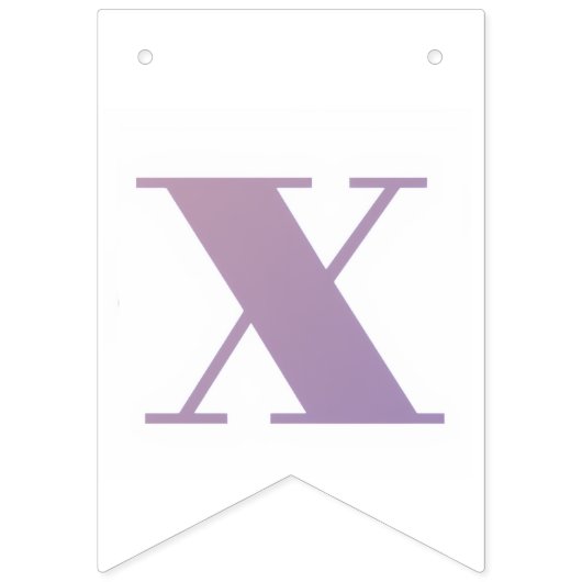 Brief Confetti "X" Vlaggetjes (Tweede vlag)