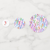 Brief Confetti "Y" (Voorkanten)