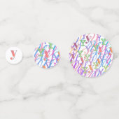 Brief Confetti "Y" (Achterkanten)