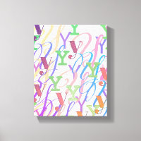 Brief Confetti "Y"
